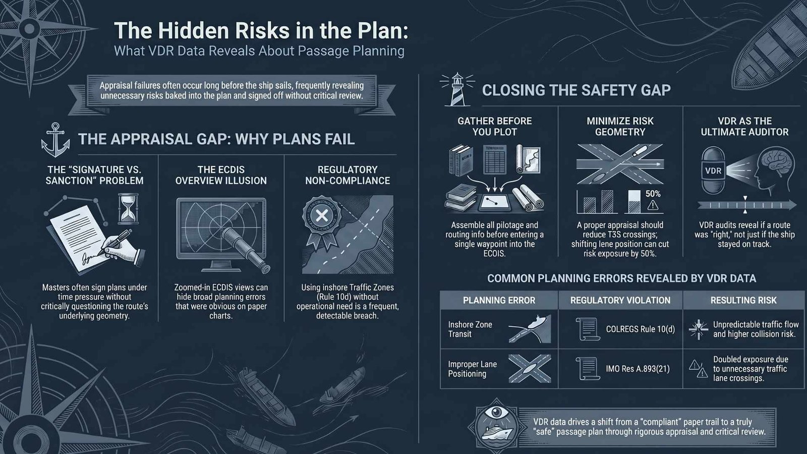 passage planning mistakes ships