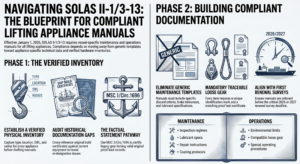 SOLAS lifting appliances manual