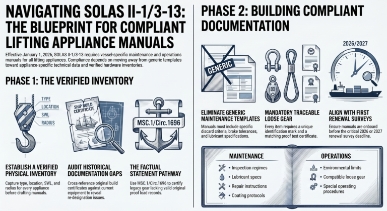 SOLAS lifting appliances manual