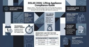 SOLAS lifting appliances regulation 2026
