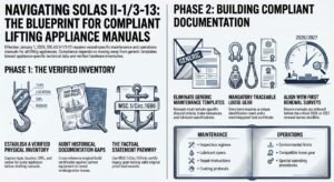 SOLAS lifting appliances manual